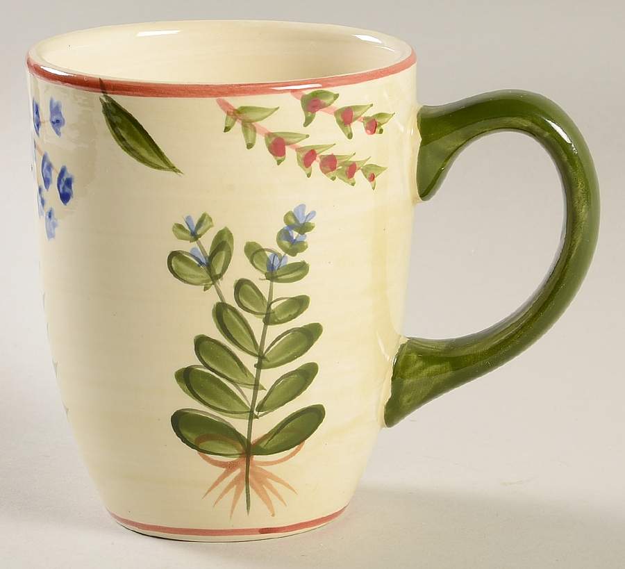 Herbal Garden Mug by Pfaltzgraff-1