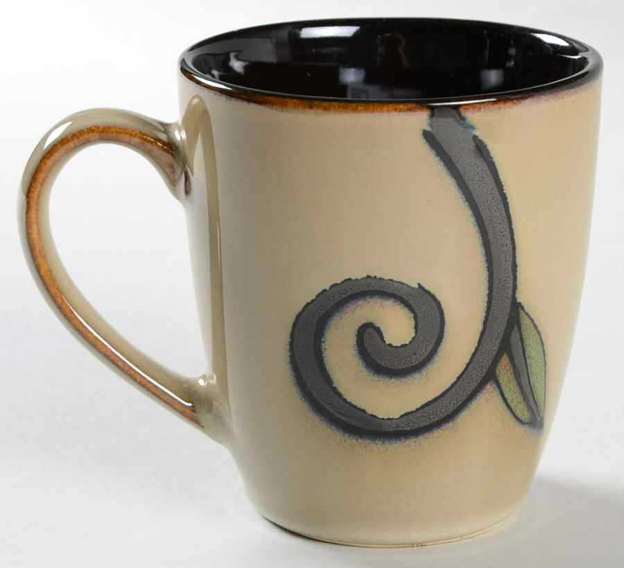 Trellis Gold Mug by Pfaltzgraff-1