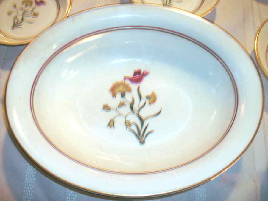POP302 9" Oval Vegetable Bowl by Pope Gosser-1