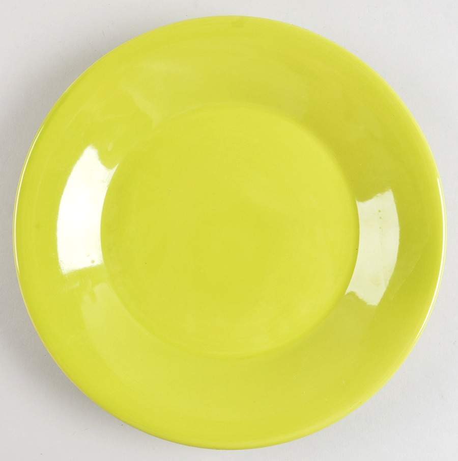 Essential Colours Lime Green Dinner Plate by Pier 1-1