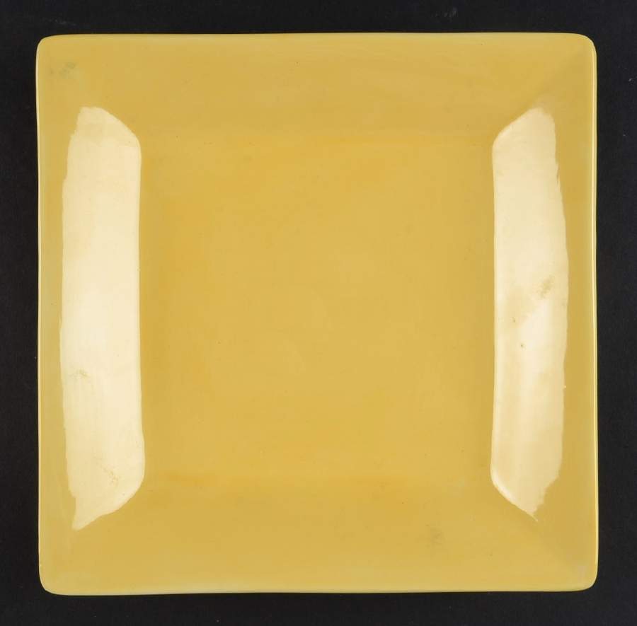 Essential Colours Butter Square Salad Plate by Pier 1-1