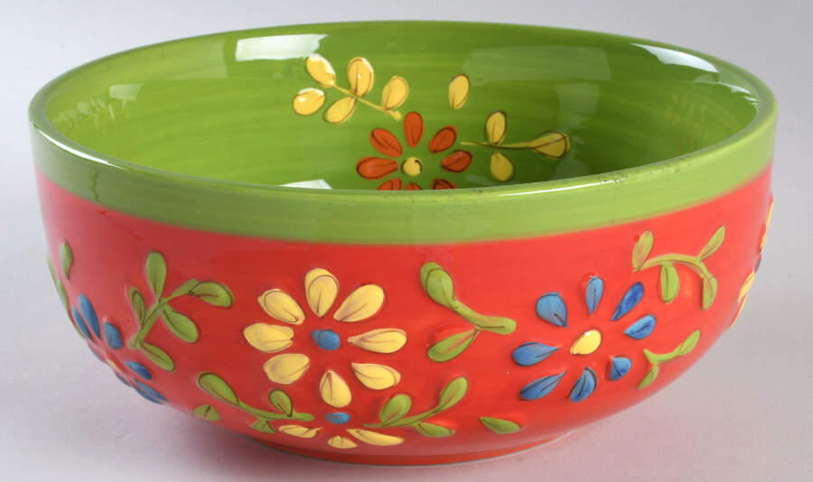 Flores 8" Round Serving Bowl by Pier 1-1