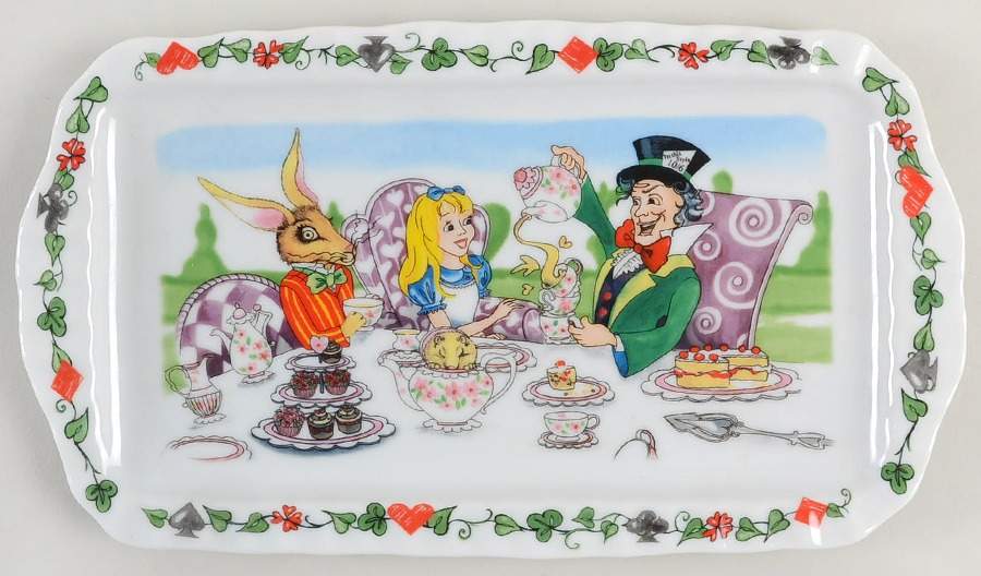 Alice in Wonderland 150th Anniversary Cookie Tray by Cardew Design-1