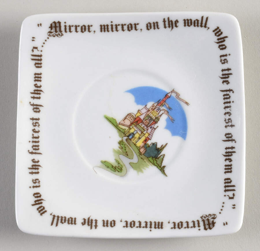 Snow White Saucer for Flat Demitasse Cup by Cardew Design-1