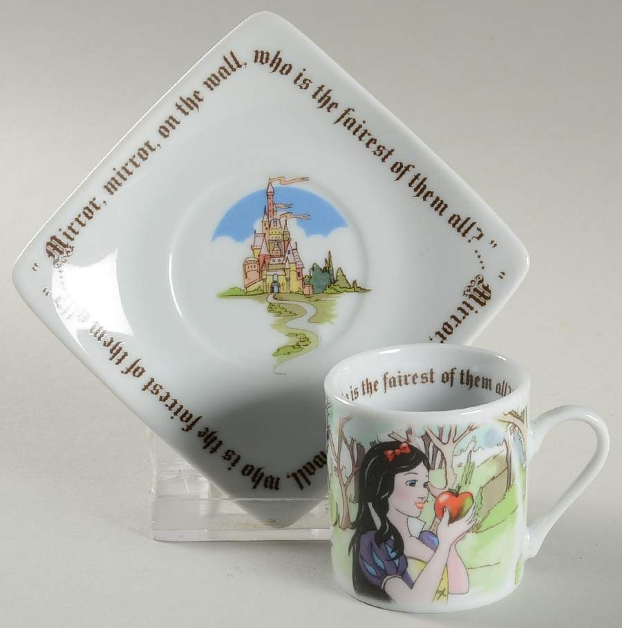 Snow White Flat Demitasse Cup by Cardew Design-1