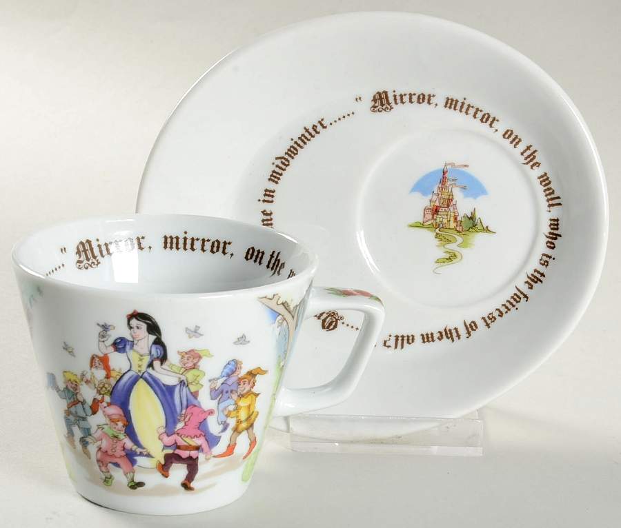 Snow White Espresso Cup and Saucer Set by Cardew Design-1