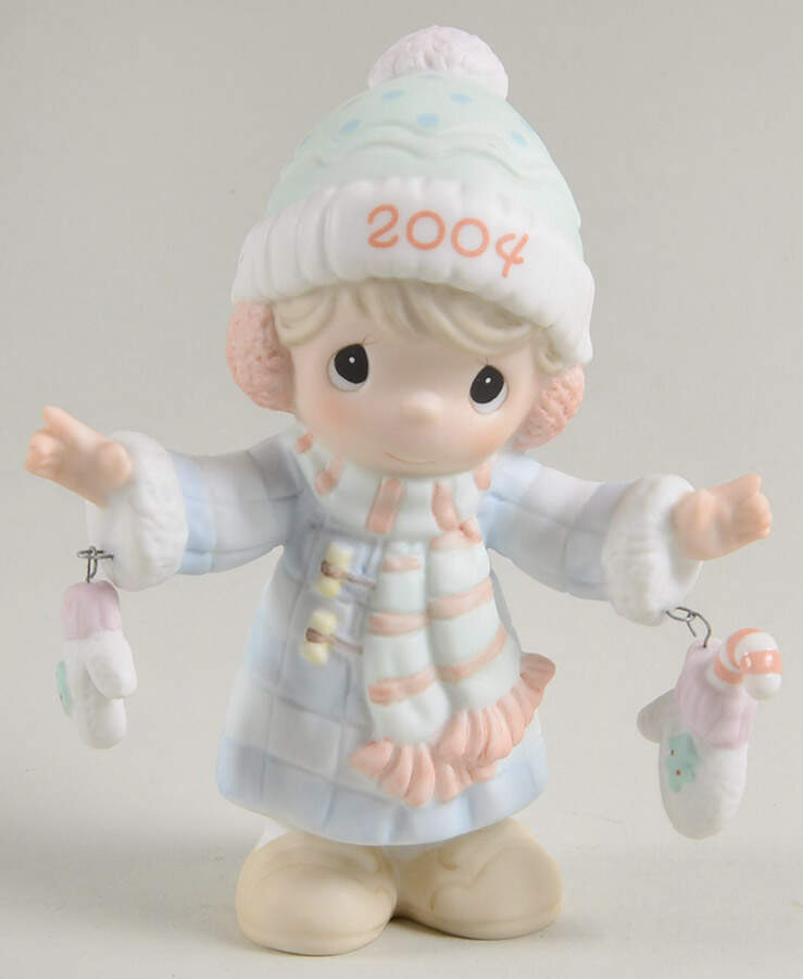 Annual Christmas Figurine S'Mitten With The Christmas Spirit - Boxed by Precious Moments-1