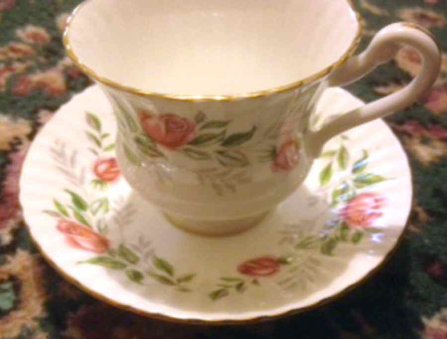 679 Footed Cup & Saucer Set by Paragon-1