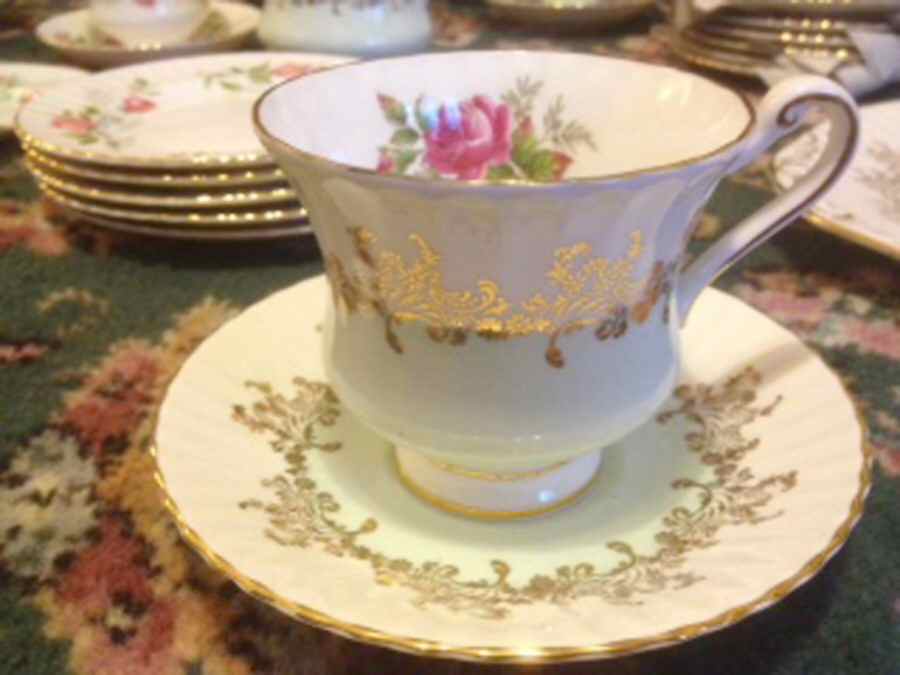 7108 Footed Cup & Saucer Set by Paragon-1