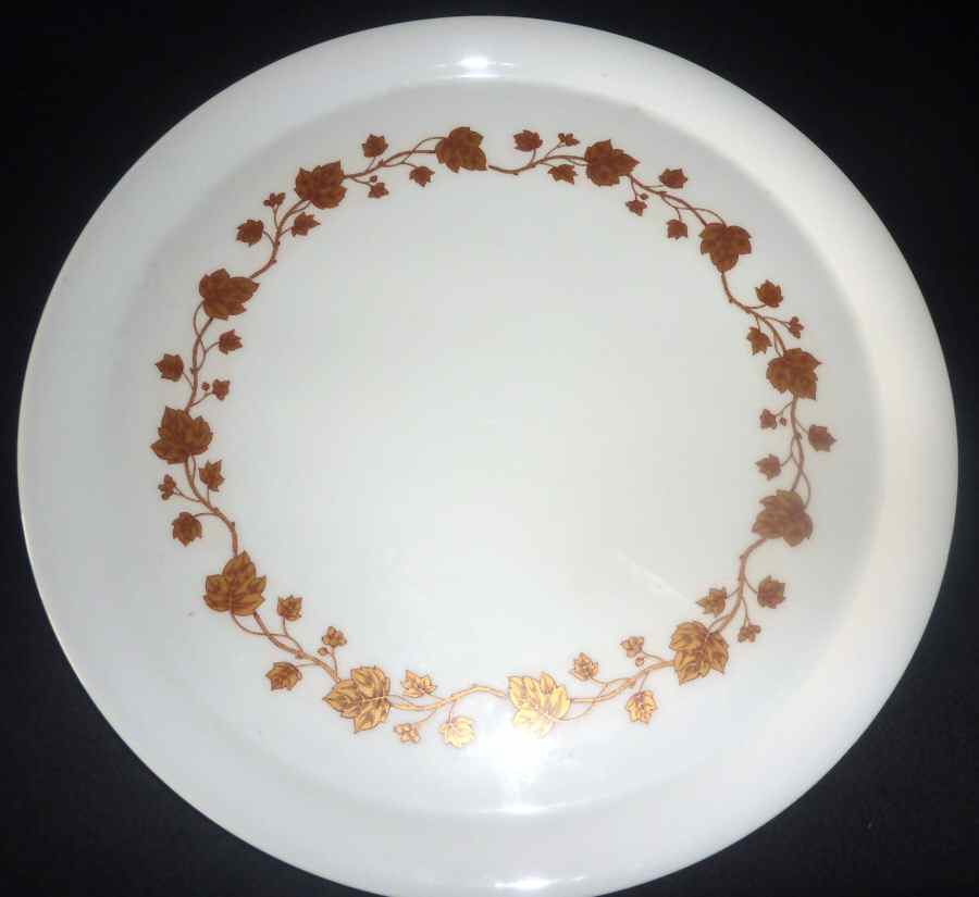 PDP29 12" Chop Plate (Round Platter) by Porcelaine De Paris-1