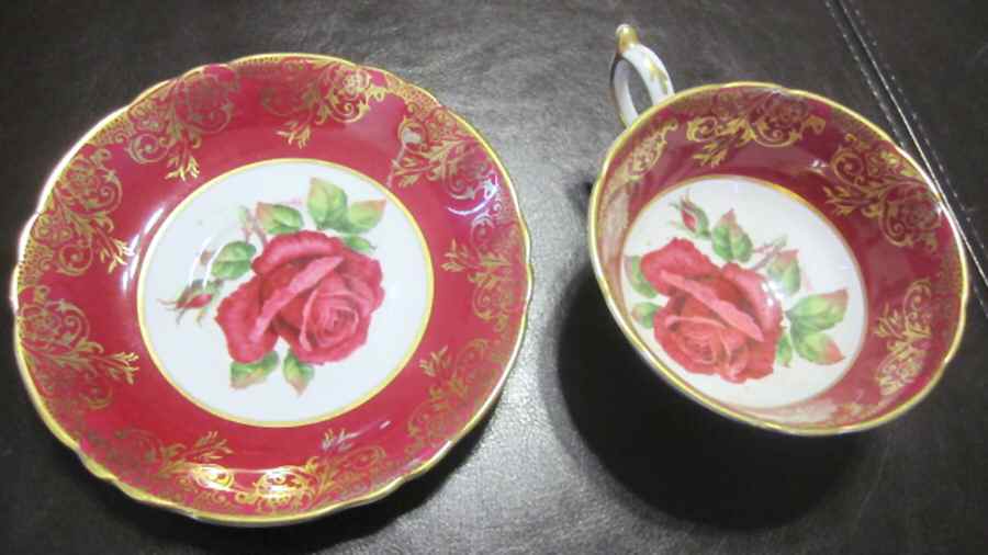 X33-1 Flat Cup & Saucer Set by Paragon-1