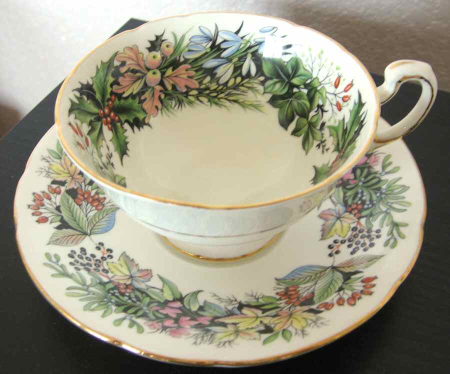 PAR195 Footed Cup & Saucer Set by Paragon-1