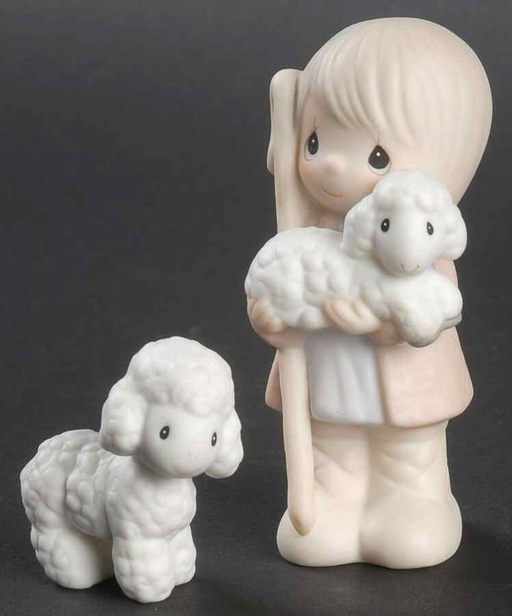Shepherd with Sheep Sword-Shepherd And Sheep - Sword Trademark With Box by Precious Moments-1