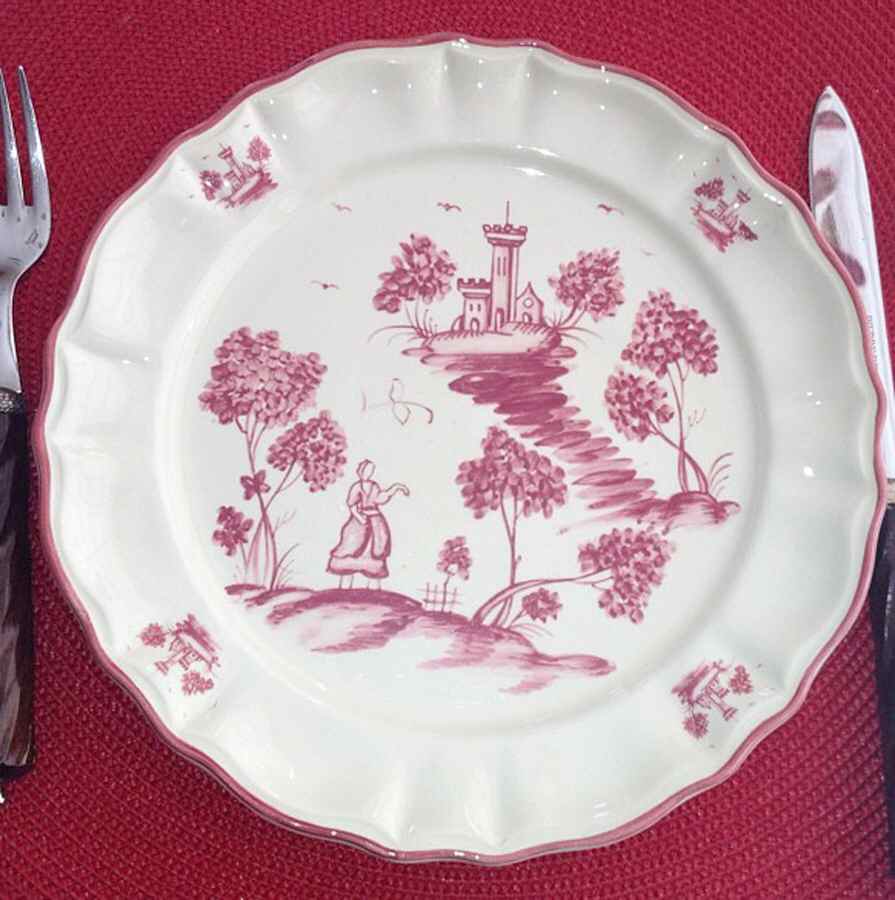 PID12 Dinner Plate by Pierre Deux-1