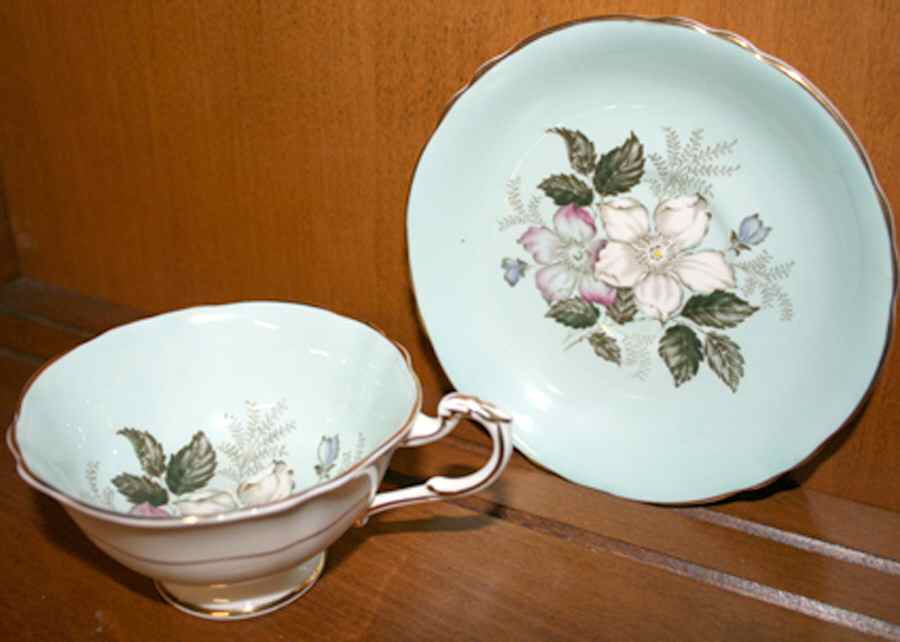 X2321 Footed Cup & Saucer Set by Paragon-1