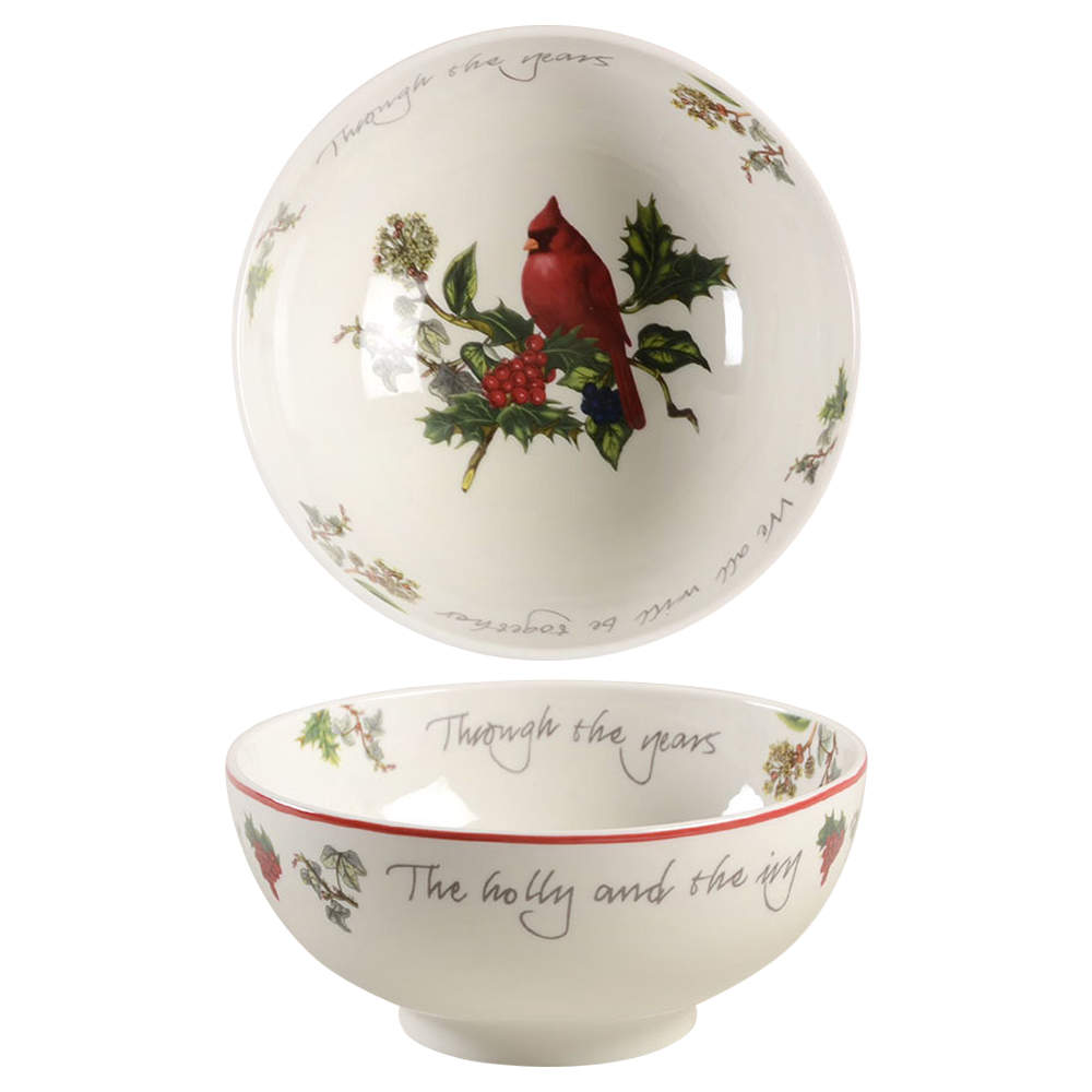 Holly Cardinal Coupe Cereal Bowl by Portmeirion-1