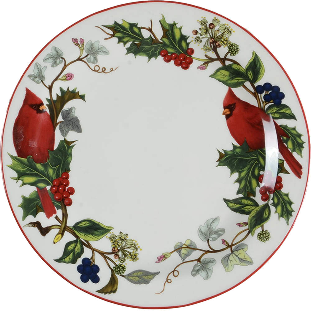 Holly Cardinal Dinner Plate by Portmeirion-1