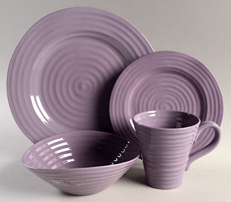 Sophie Conran Mulberry 4 Piece Place Setting by Portmeirion-1