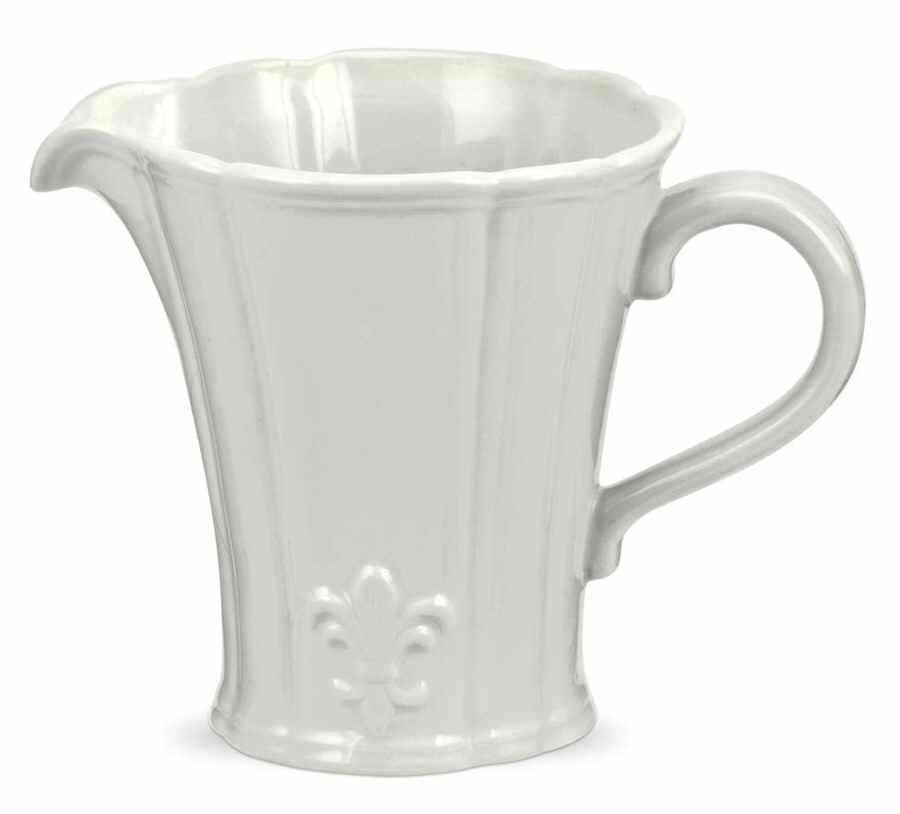 Fleur de Lys Grey Creamer by Portmeirion-1
