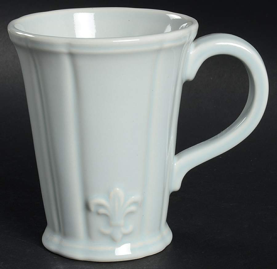 Fleur de Lys Grey Mug by Portmeirion-1