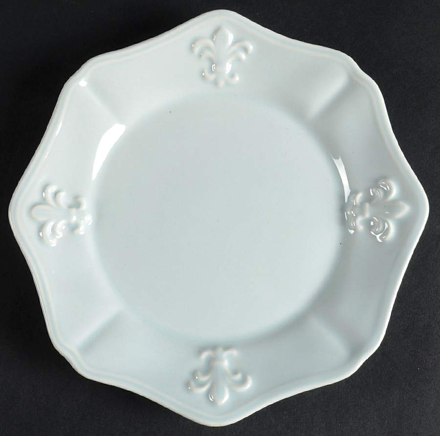 Fleur de Lys Grey Bread & Butter Plate by Portmeirion-1