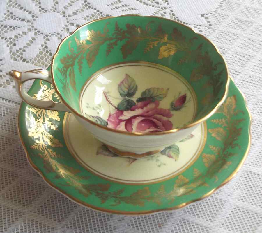 S7048-4 Footed Cup & Saucer Set by Paragon-1