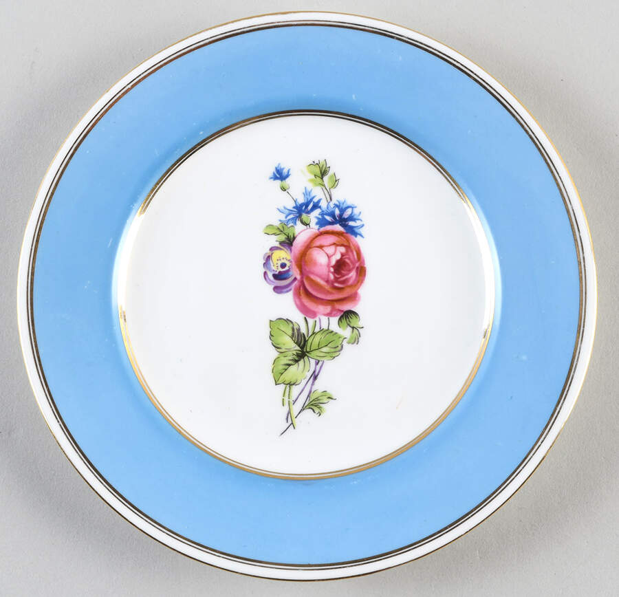 8290 Blue Salad Plate by Paragon-1