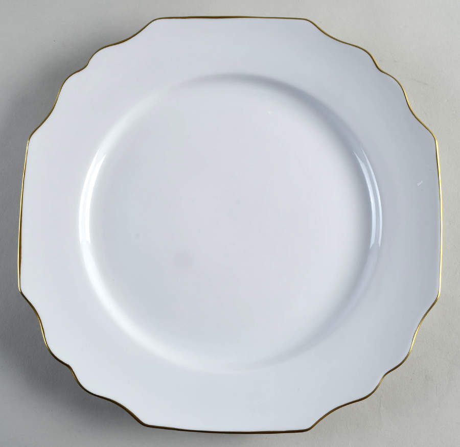 Georgian Gold Service Plate (Charger) by Pickard-1