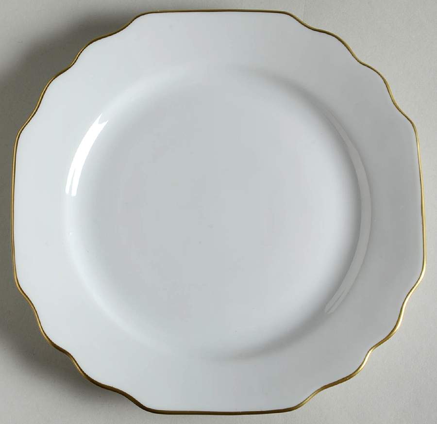 Georgian Gold Bread & Butter Plate by Pickard-1