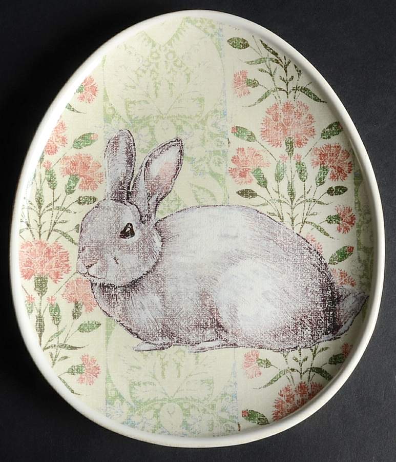 Bunny Salad/Dessert Plate by Pottery Barn China-1
