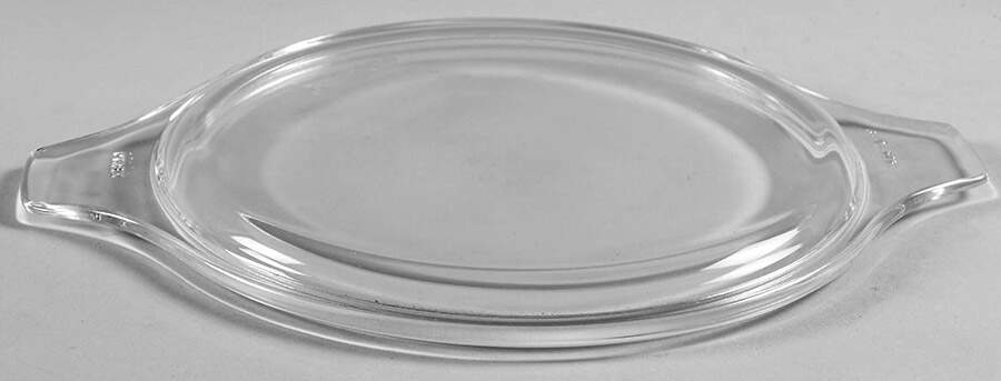 Verde Square Flowers Lid for 1.5 Qt Round Casserole by Pyrex-1