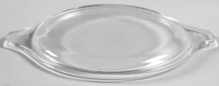 Verde Square Flowers Lid for 1 Pt Round Casserole by Pyrex-1
