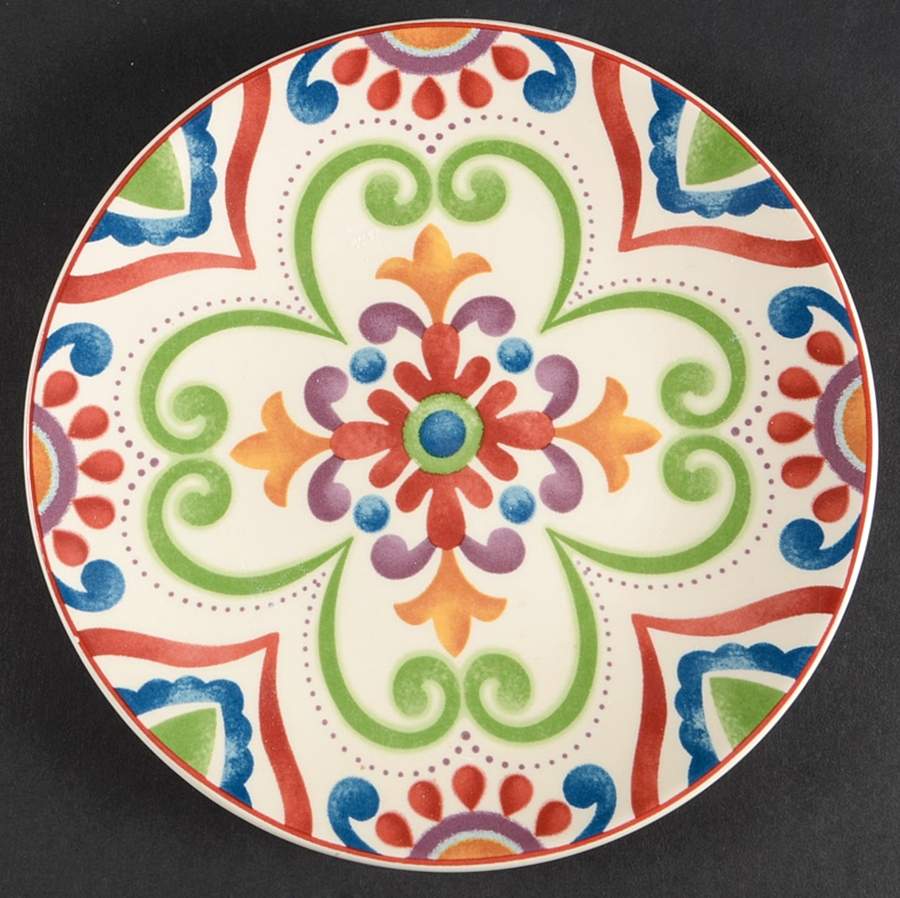 Global Medallion Appetizer Plate by Pier 1-1