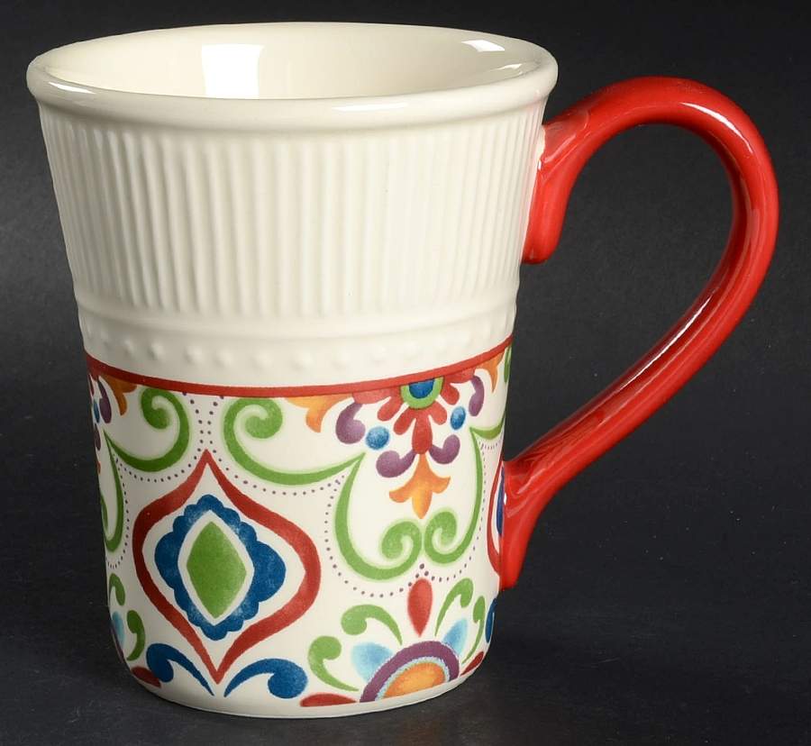 Global Medallion Mug by Pier 1-1