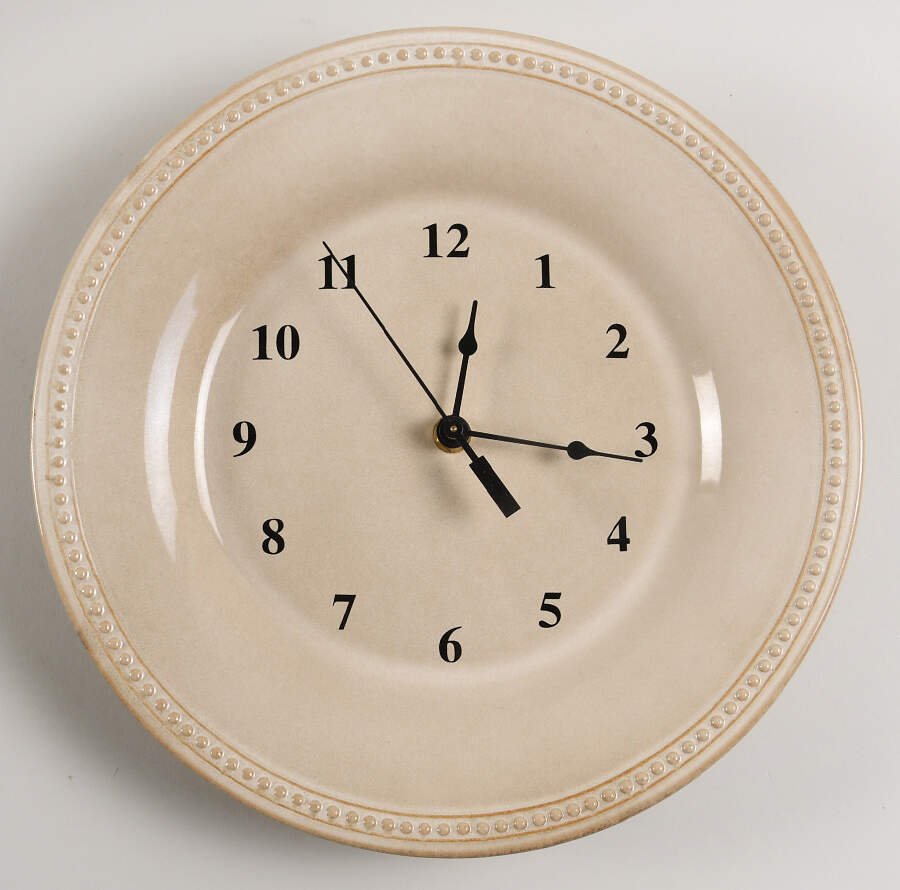 Spice Route Sesame 1-2" depth  Clock Plate HC by Pier 1-1