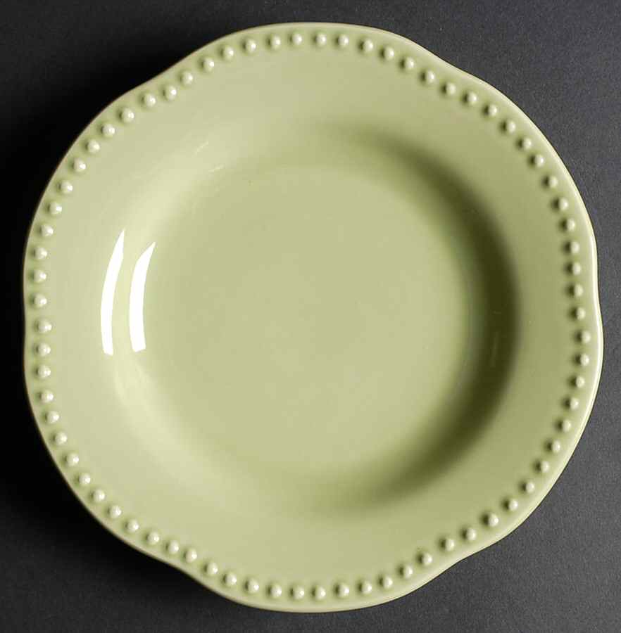 Emma Lime Salad Plate by Pottery Barn China-1