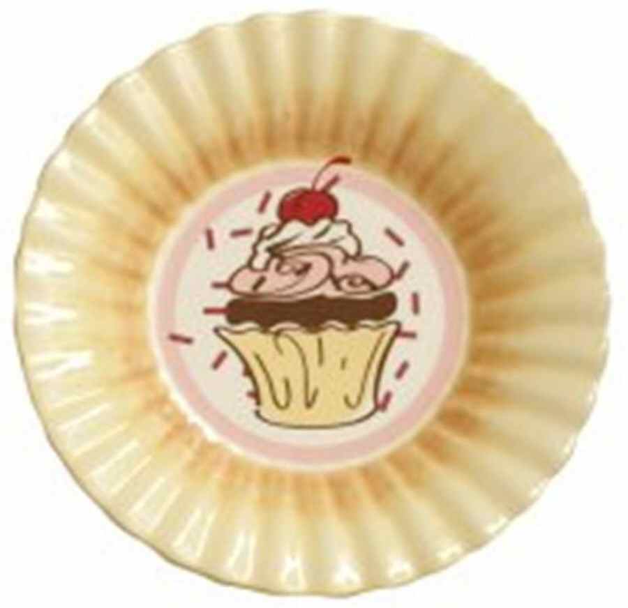 Red Velvet Dessert/Pie Plate by Pfaltzgraff-1