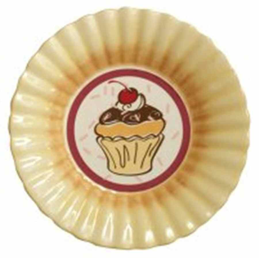 Red Velvet Dessert/Pie Plate by Pfaltzgraff-1