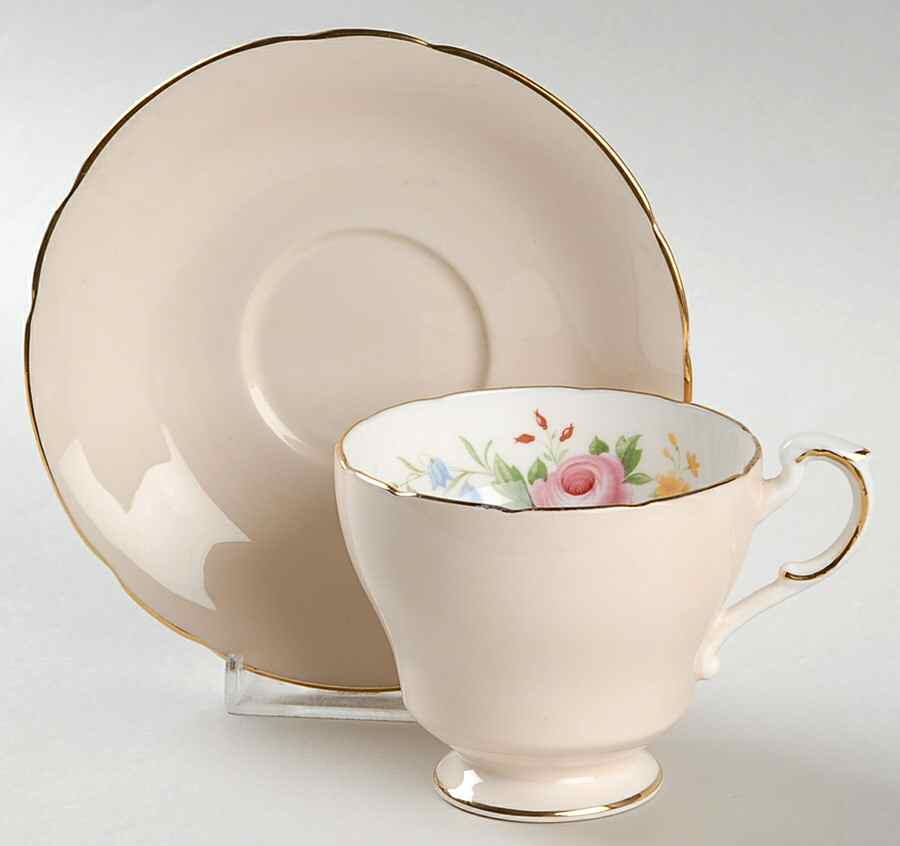D504 Footed Cup & Saucer Set by Paragon-1
