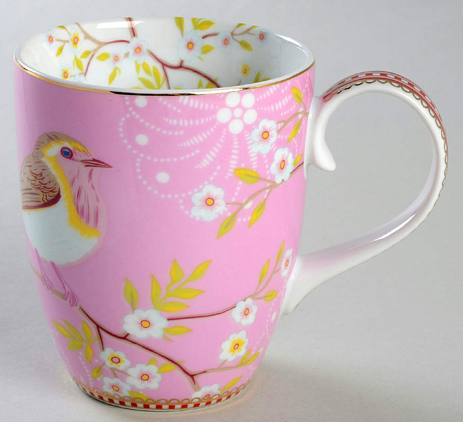 Floral Red Pink Mug by Pip Studio-1