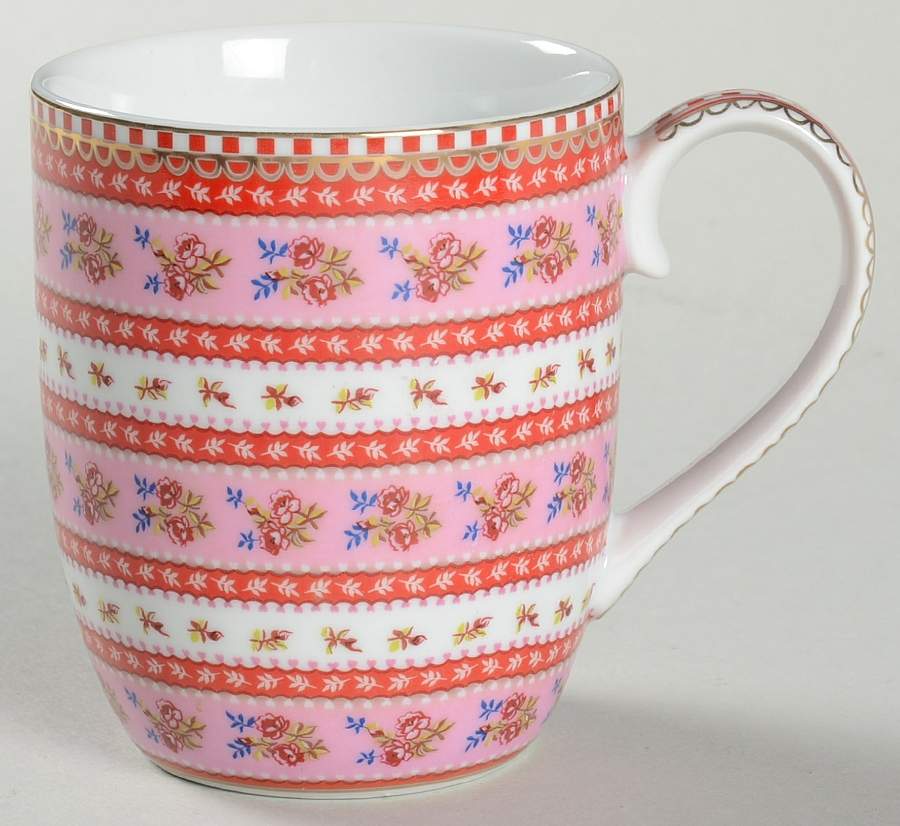 Floral Red Pink Small Mug by Pip Studio-1