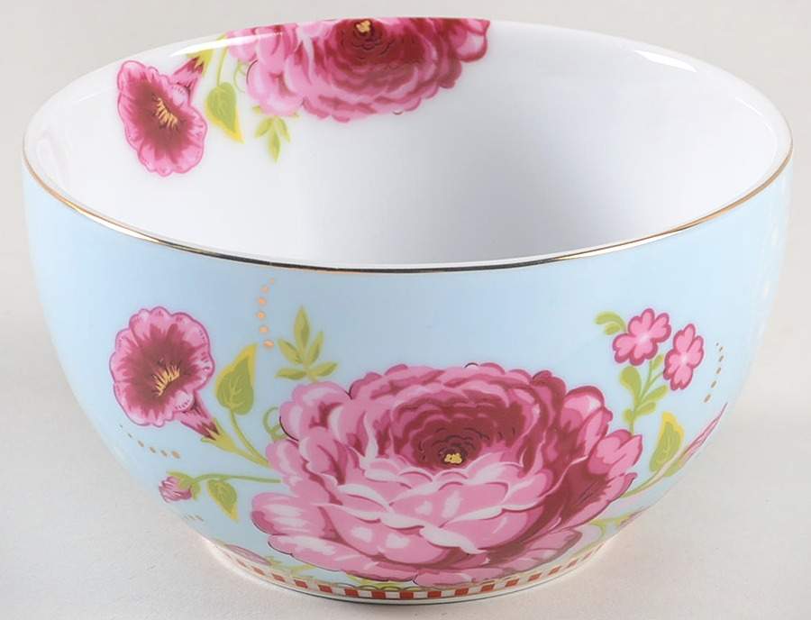 Floral Blue 4" All Purpose Bowl by Pip Studio-1