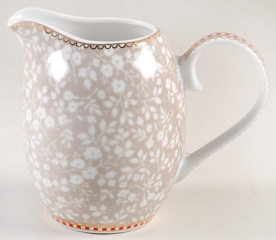 Floral Khaki Creamer by Pip Studio-1