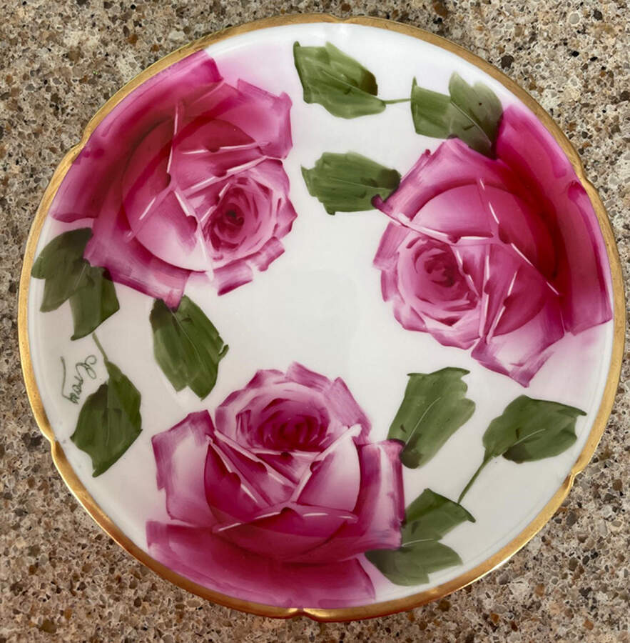 IMQ15 Salad Plate by Imperial China Austria-1