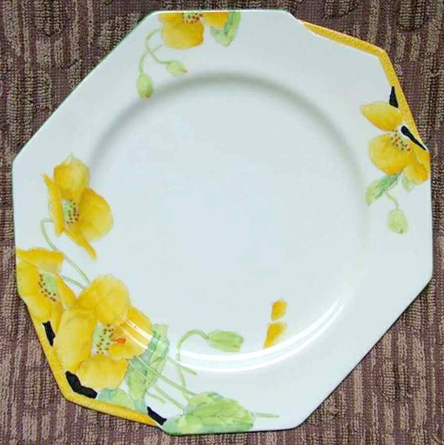 Iceland Poppy Handled Cake Plate by Paragon-1