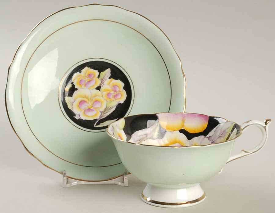 S6600 Footed Cup & Saucer Set by Paragon-1