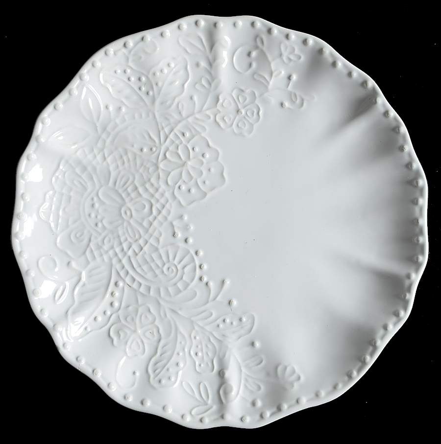 Lacey Salad Plate by Pier 1-1