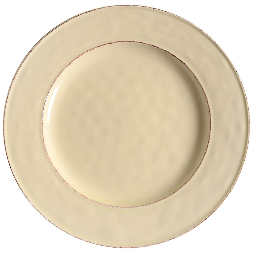 Martillo Creme Brulee Dinner Plate by Pier 1-1