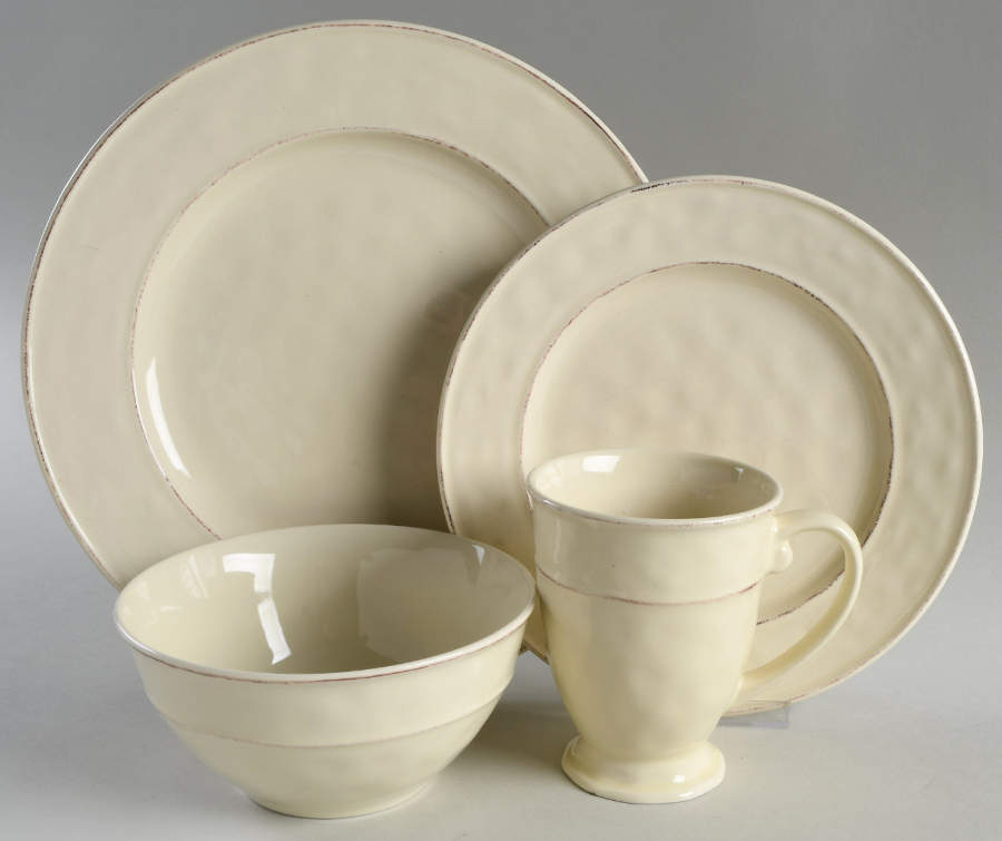Martillo Creme Brulee 4 Piece Place Setting by Pier 1-1