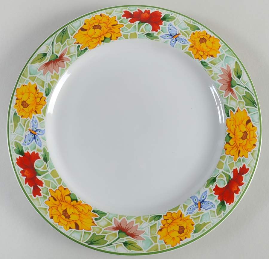 Mosaic Dinner Plate by Pfaltzgraff-1